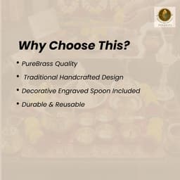 BRASSIFYL Premium Brass Pooja Thali Set – Traditional Indian Puja Samagri & Worship Accessories Set
