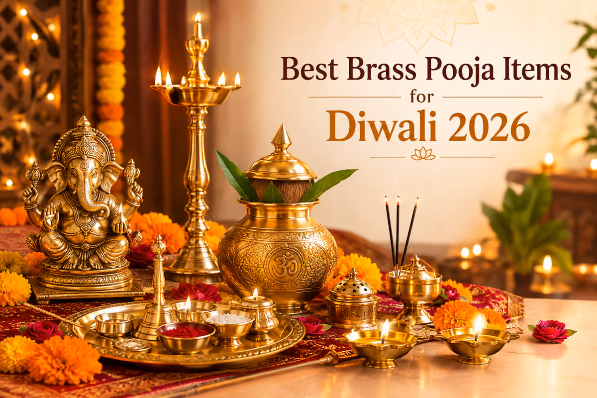 1. Best Brass Pooja Items for Diwali 2026
