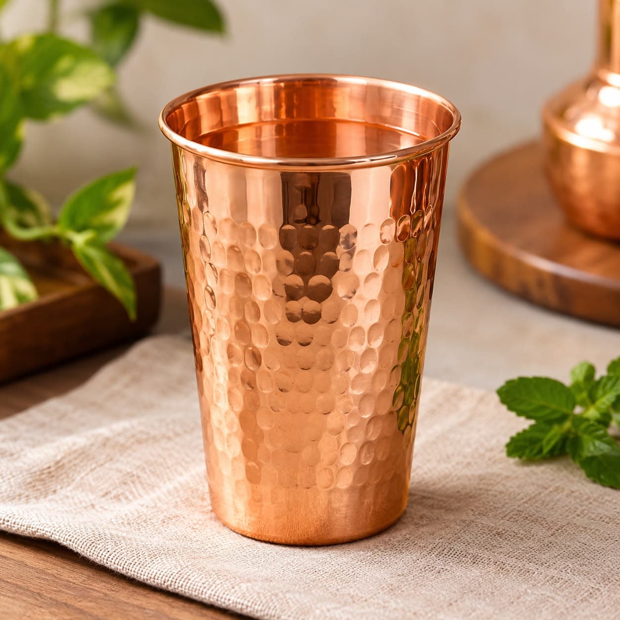 Brassify Pure Copper Drinking Glass