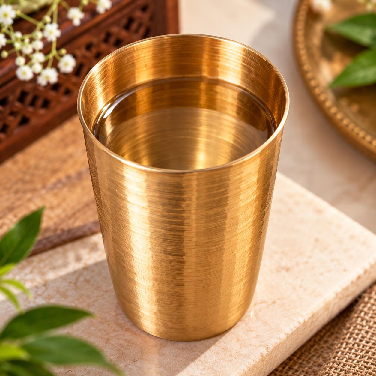Pure Bronze Water Glass